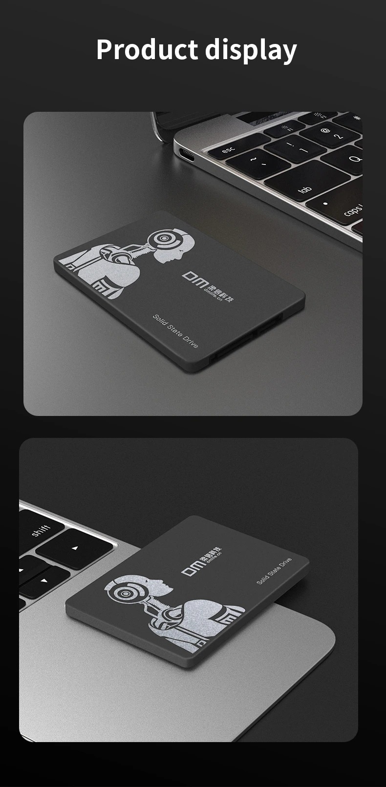 LUXWALLET DMF5 - Interne 512GB SSD 2.5 Inch SATA3 (6Gbps) - 3D Nand - NVME - Interne Solid State Drive Harde Schijf - Afbeelding 14