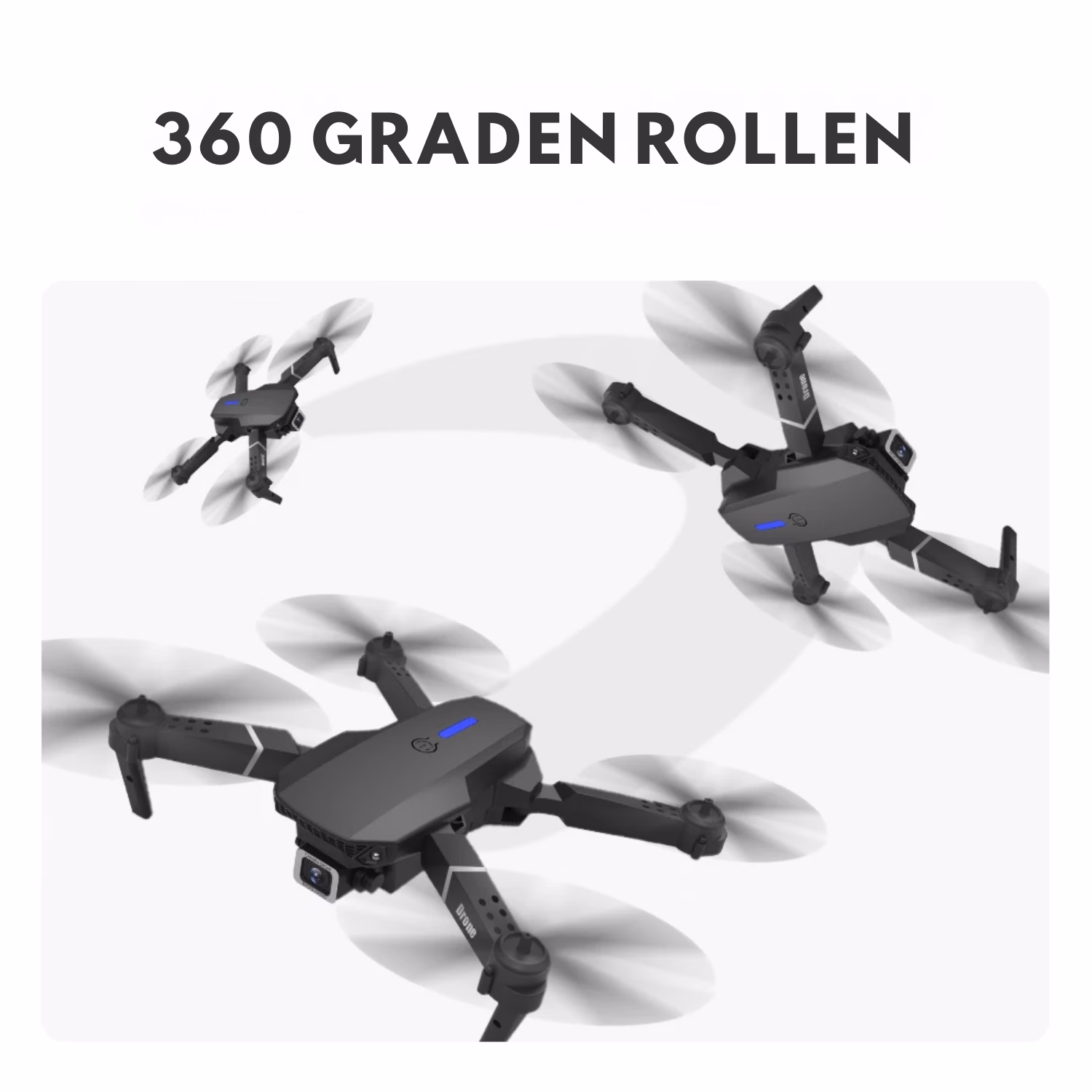LUXWALLET E-Drone - Mini WiFi Drone – 720P – Groothoek Camera – Vouwbaar / Compact – Quadcopter - Afbeelding 18