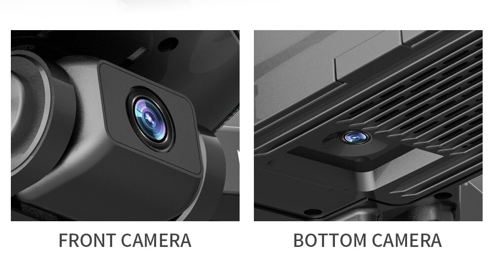 LUXWALLET Nocchi 5D - 20 KM/h - 249 Gram - 6K Camera + Stabilisator - 5Ghz WiFI FPV GPS Drone - Live Video + 2 Accu + Opbergcase - Afbeelding 6