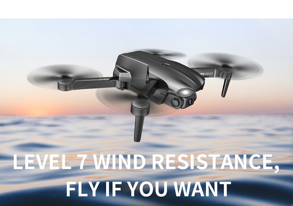 LUXWALLET Nocchi 5D - 20 KM/h - 249 Gram - 6K Camera + Stabilisator - 5Ghz WiFI FPV GPS Drone - Live Video + 2 Accu + Opbergcase - Afbeelding 11