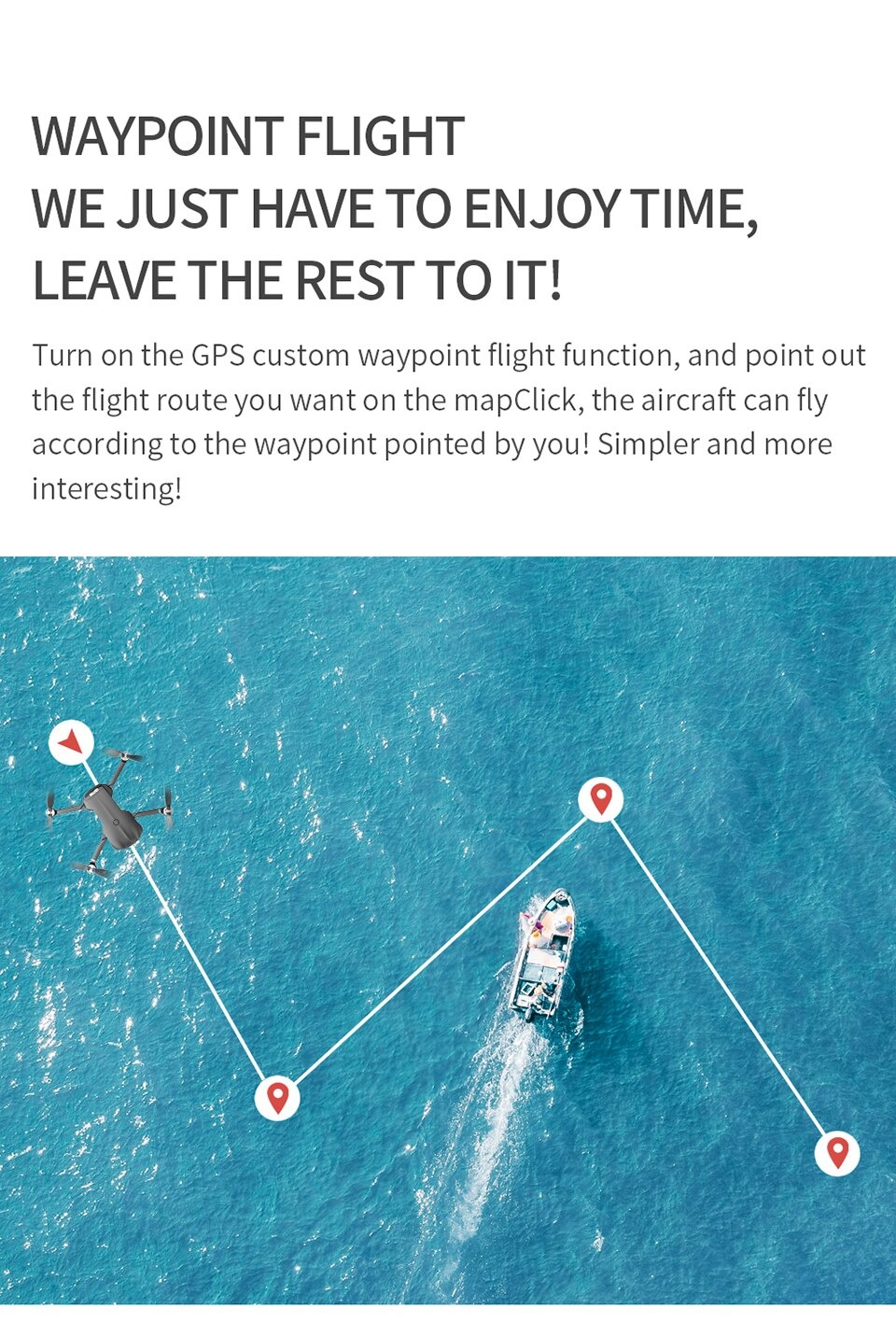 LUXWALLET Nocchi 5D - 20 KM/h - 249 Gram - 6K Camera + Stabilisator - 5Ghz WiFI FPV GPS Drone - Live Video + 2 Accu + Opbergcase - Afbeelding 8