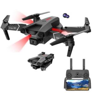 LUXWALLET® AeroFly Dodge Drone – 30km/h - Mini Drone met Camera + Infrarood Obstakel Ontwijking – VR - IOS / Android App - 2x Accu