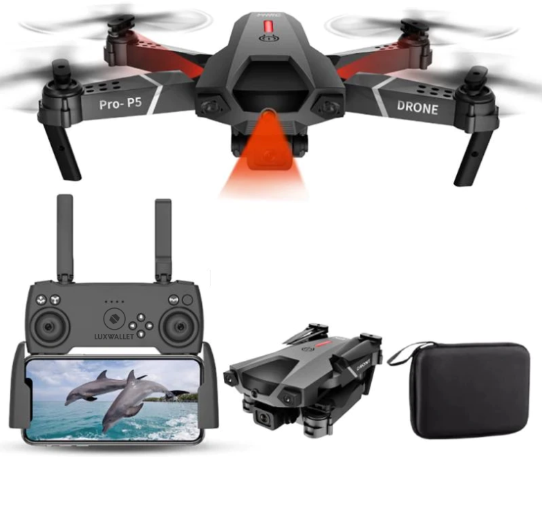 LUXWALLET® AeroFly Dodge Drone – 30km/h - Mini Drone met Camera + Infrarood Obstakel Ontwijking – VR - IOS / Android App - 2x Accu - Afbeelding 4