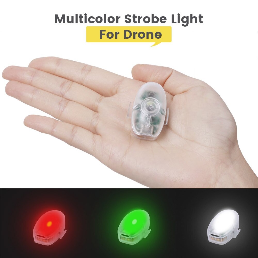 LUXWALLET SLD1 – Universele Drone Verlichting LED Lamp - Drie Kleuren - Geschikt voor o.a. DJI Mini SE/Air2s/Phantom 4 Pro - Afbeelding 5