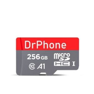 DrPhone MSI - 256GB Micro SD Kaart Opslag - Met SD Adapter - High Speed Klasse 10 - Premium Opslag