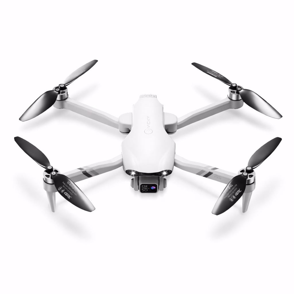 LUXWALLET Nocchi 6D Pro Brushless - 5Ghz WiFI GPS Drone – RTH Functie - 15-30KM/h – Drone Met Mobiele App - 2 Accu + Opbergcase