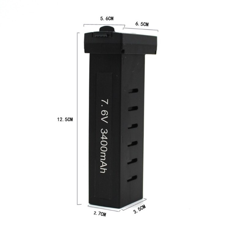 LUXWALLET Drone Batterij – Batterij Geschikt Voor LUXWALLET SG ProX 10 - Zwart - Afbeelding 5