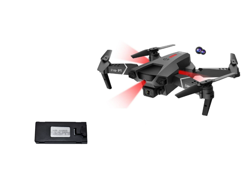 LUXWALLET Drone Batterij – Batterij Geschikt Voor LUXWALLET AeroFly Drone - Zwart - Afbeelding 4