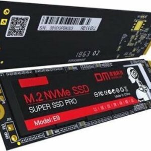 LUXWALLET DM E9-M.2 NVMe 2280 Solid State Drive SSD – ondersteunt PCLe Gen3X4 - 128GB