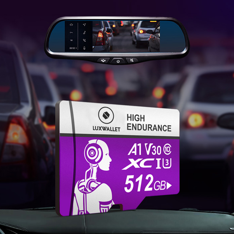 LUXWALLET® HC - 256 GB Micro SD Kaart - TF Klasse 10 - High Endurance - Snelle Gegevensoverdracht - Paars - Afbeelding 9