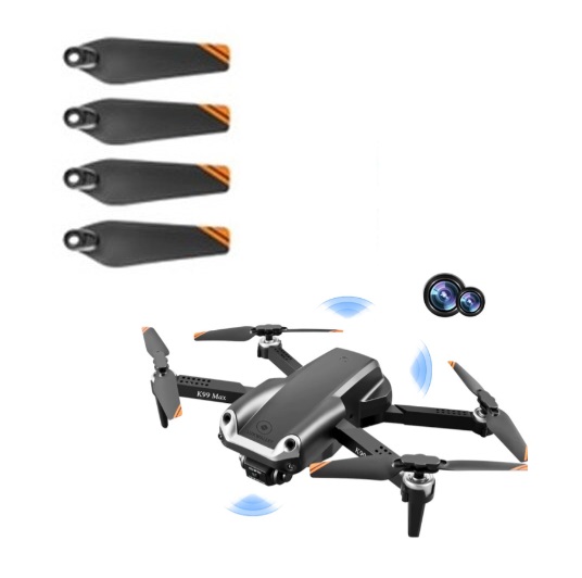 LUXWALLET Drone Propellers – Geschikt voor De LUXWALLET AeroFly² – Drone Accessoires - Afbeelding 2