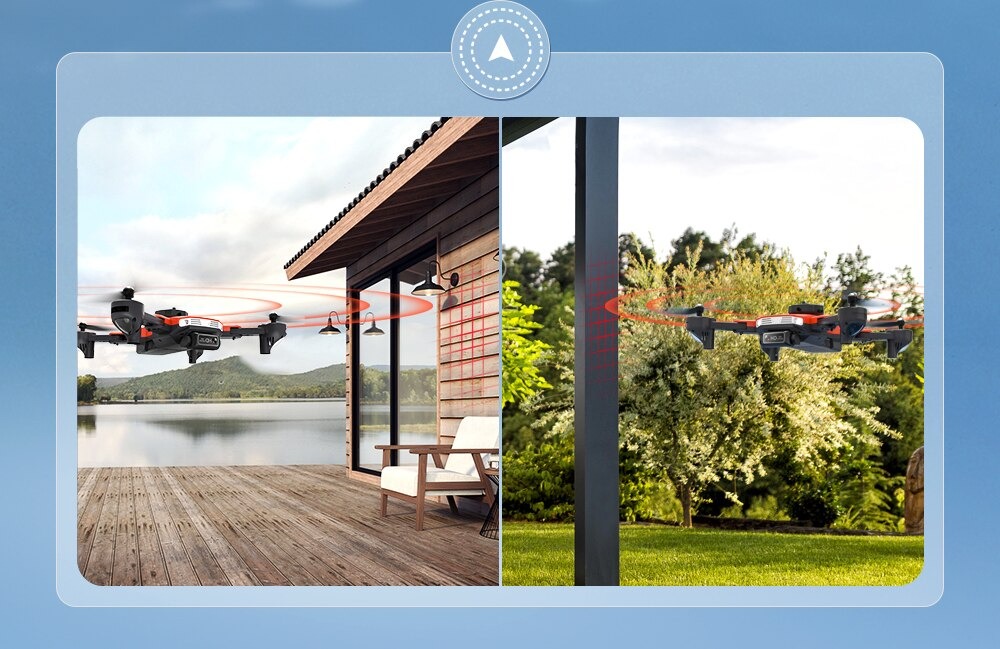 LUXWALLET Sky X Dodge - 22km/h - Infrarood Obstakel Vermijden - Mini Drone - 2x Camera Drone WiFi - Beginner Quadcopter - Afbeelding 14