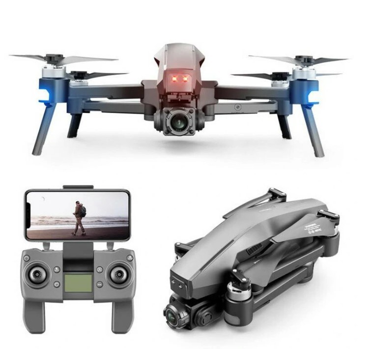 LUXWALLET® SkyLine³ 15-30KM/h – 3KM Bereik – Gimbal - GPS 5Ghz - Drone – FPV Live - Quadcopter – 2x Accu + Draagtas - Afbeelding 5