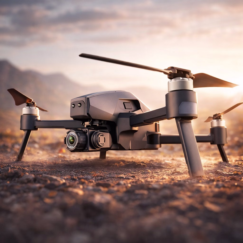 LUXWALLET® SkyLine³ 15-30KM/h – 3KM Bereik – Gimbal - GPS 5Ghz - Drone – FPV Live - Quadcopter – 2x Accu + Draagtas - Afbeelding 3