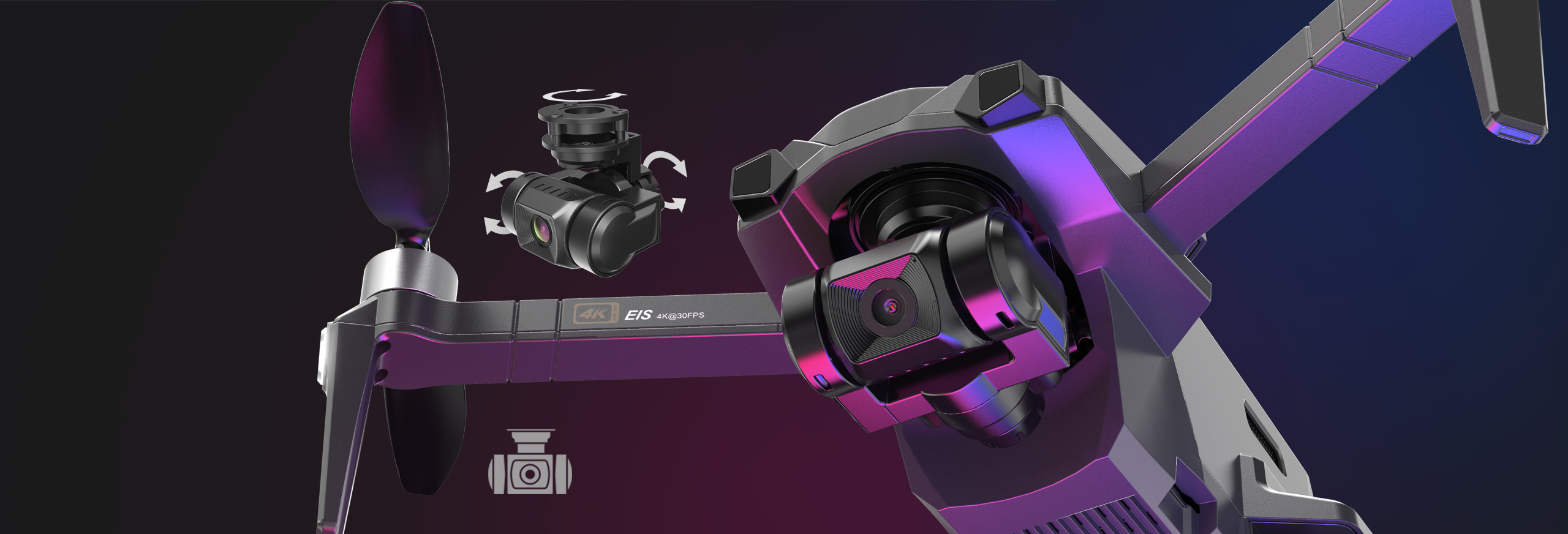 LUXWALLET Skyline6 Drone – 15-40KM/h – 4K Video WiFI – GPS - 3000 Meter 5Ghz FPV– 3 Axis Gimbal Luchtfotografie – RC 3KM Afstand - Afbeelding 22