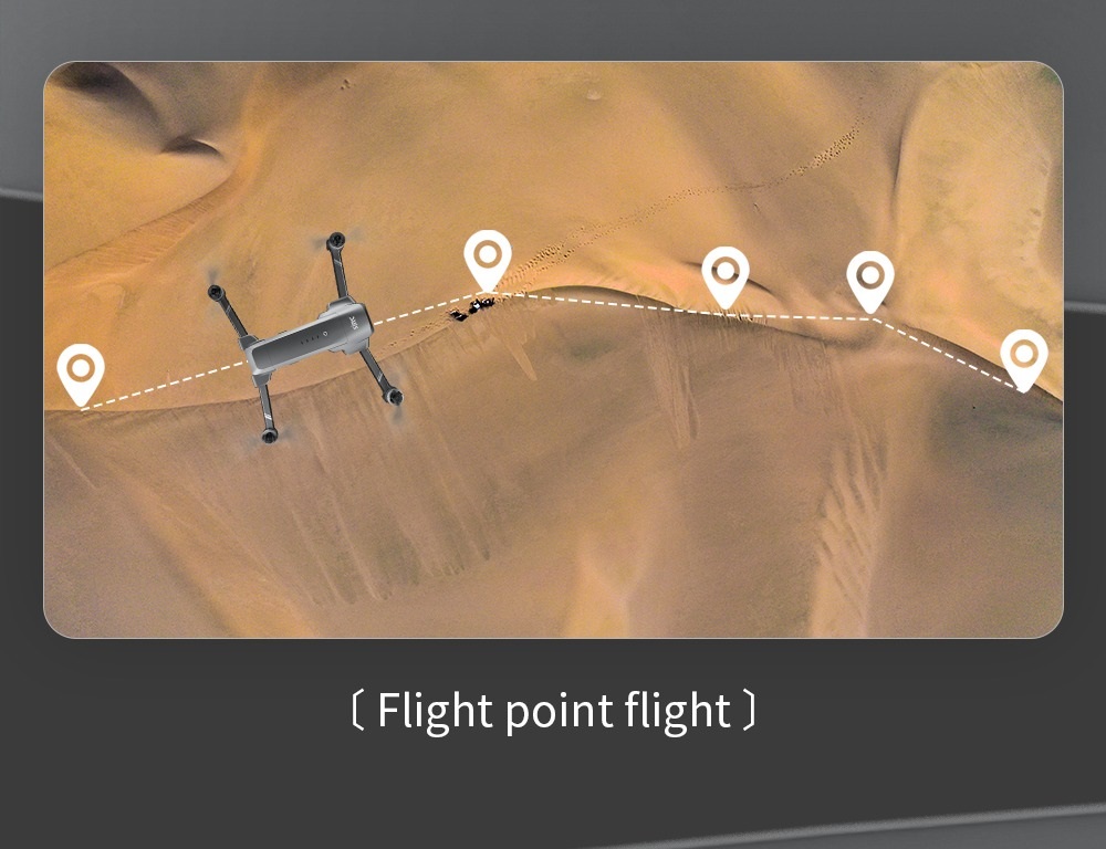 LUXWALLET Skyline Ultra Instinct Drone Met LAOS (Laser Obstacle Avoidance) - Professioneel 4K Video WiFi - 2-As Gimbal Luchtfotografie – 3500M - EIS Stabilisator – Donker Grijs - Afbeelding 21