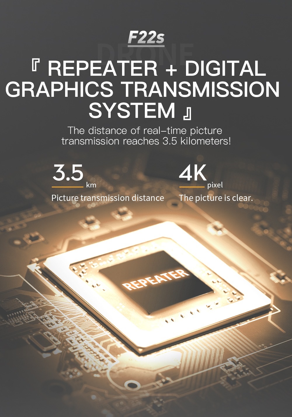 LUXWALLET Skyline Ultra Instinct Drone Met LAOS (Laser Obstacle Avoidance) - Professioneel 4K Video WiFi - 2-As Gimbal Luchtfotografie – 3500M - EIS Stabilisator – Donker Grijs - Afbeelding 9