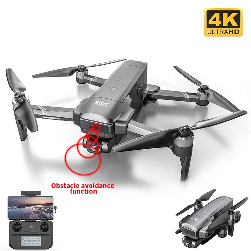 LUXWALLET Skyline Ultra Instinct Drone Met LAOS (Laser Obstacle Avoidance) - Professioneel 4K Video WiFi - 2-As Gimbal Luchtfotografie – 3500M - EIS Stabilisator – Donker Grijs - Afbeelding 2