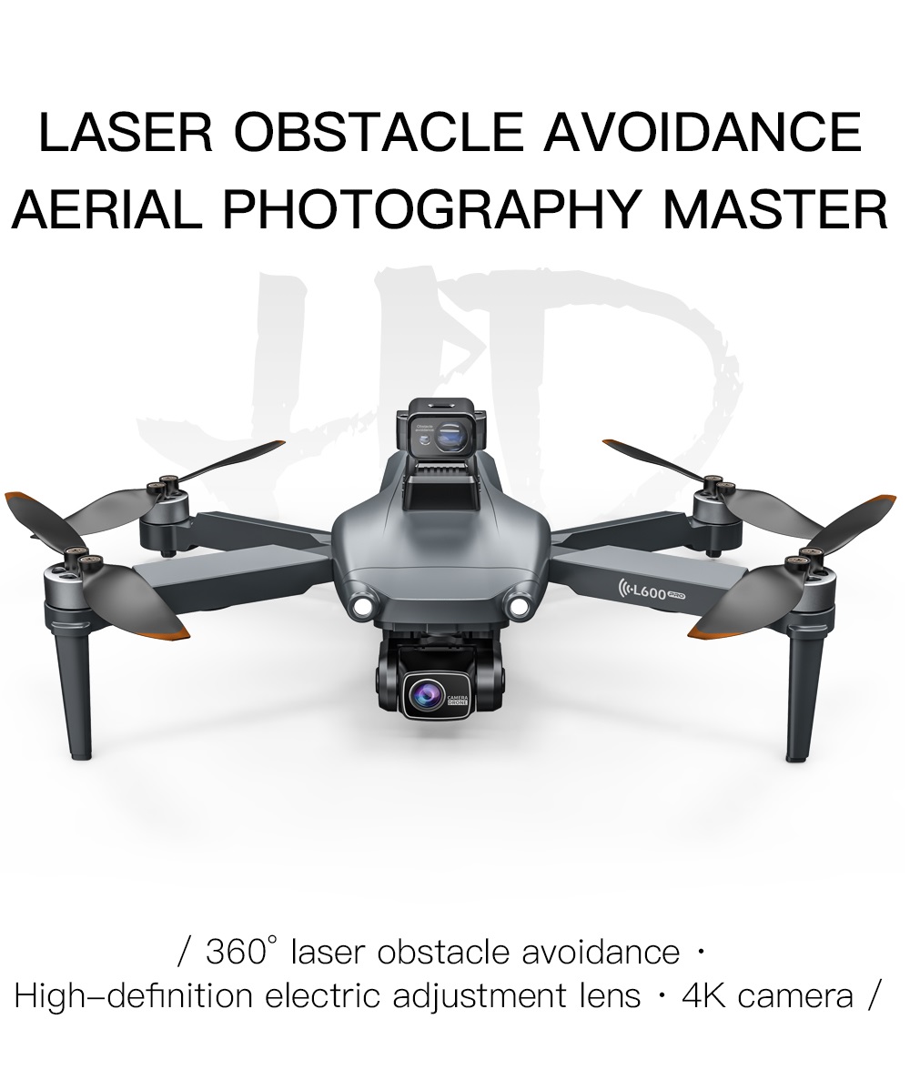 LUXWALLET Chopper X Dodge - 21.6KM/h Drone - WiFi GPS 1080P Full HD Drone – Laser Obstacle Avoidance - EIS Stabilisator - 1200 Meter Afstand + 2x Accu - Afbeelding 2