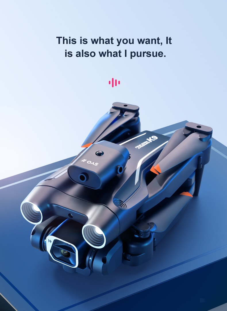 LUXWALLET Libra Light Max Drone – Drone Met Vierzijdige Obstakel Ontwijking - Drone Met Twee Camera’s - 480P – Opvouwbaar - 360° Vliegsysteem - Richtingspunt Vluchtmodus – Zwart - Afbeelding 9