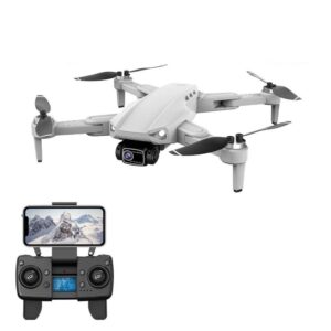 LUXWALLET LIBRA² SE - 30KM/h - 214 Gram - WiFi GPS Drone - 2MP - EIS Stabilisator - 1200 Meter 5G Afstand + 2x Accu - Grijs
