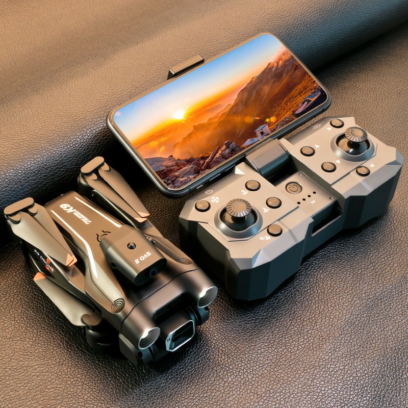 LUXWALLET Libra Light Max Drone – Drone Met Vierzijdige Obstakel Ontwijking - Drone Met Twee Camera’s - 480P – Opvouwbaar - 360° Vliegsysteem - Richtingspunt Vluchtmodus – Zwart - Afbeelding 16