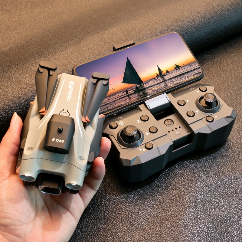 LUXWALLET Libra Light Max Drone – Drone Met Vierzijdige Obstakel Ontwijking - Drone Met Twee Camera’s - 480P – Opvouwbaar - 360° Vliegsysteem - Richtingspunt Vluchtmodus – Zwart - Afbeelding 17