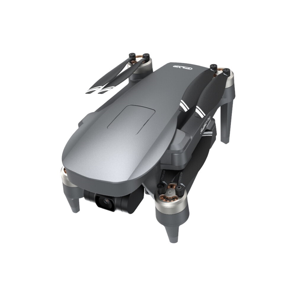 LUXWALLET Valkyrie X Dodge – 5 Ghz WiFi GPS Drone - Micro-SD Kaart Ingang- 4K Camera – 6000 Meter - Laser Obstakel Ontwijking- 3 Assige Gimbal – Return To Home – Borstelloze Motor – Grijs - Afbeelding 4