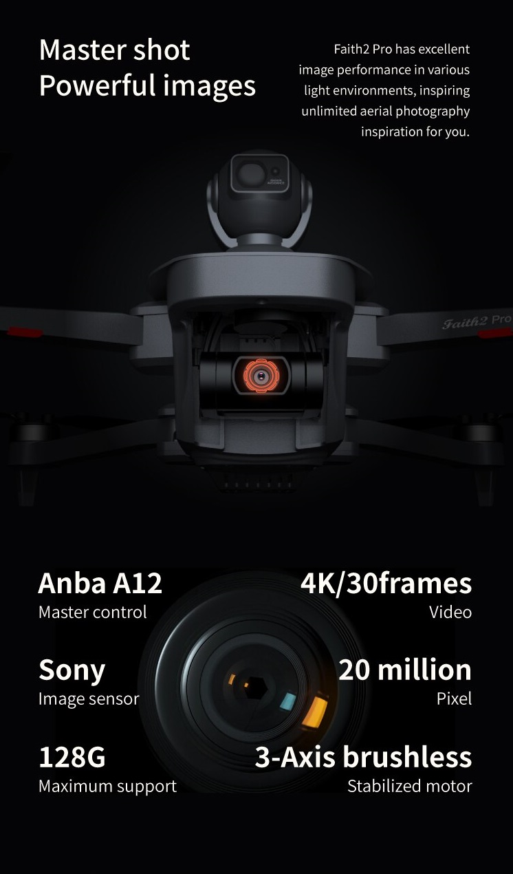 LUXWALLET Valkyrie X Dodge – 5 Ghz WiFi GPS Drone - Micro-SD Kaart Ingang- 4K Camera – 6000 Meter - Laser Obstakel Ontwijking- 3 Assige Gimbal – Return To Home – Borstelloze Motor – Grijs - Afbeelding 18