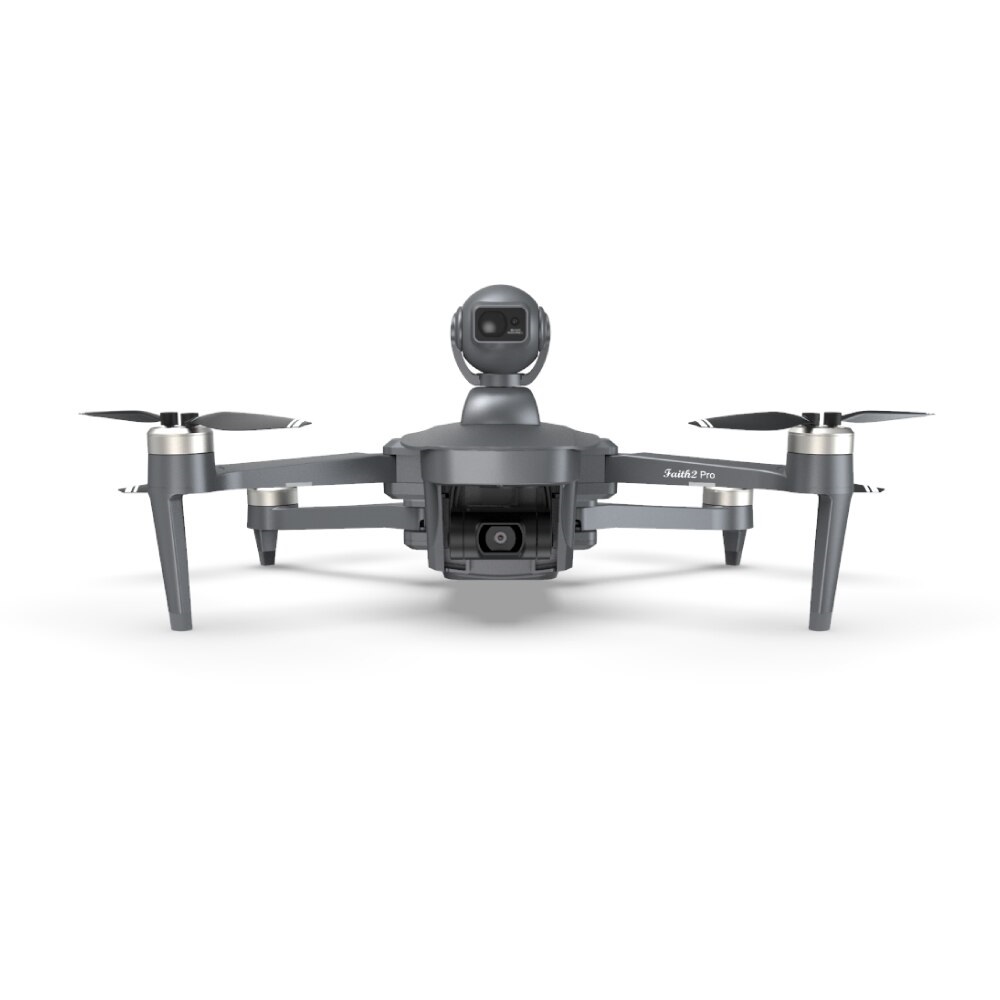 LUXWALLET Valkyrie X Dodge – 5 Ghz WiFi GPS Drone - Micro-SD Kaart Ingang- 4K Camera – 6000 Meter - Laser Obstakel Ontwijking- 3 Assige Gimbal – Return To Home – Borstelloze Motor – Grijs - Afbeelding 2