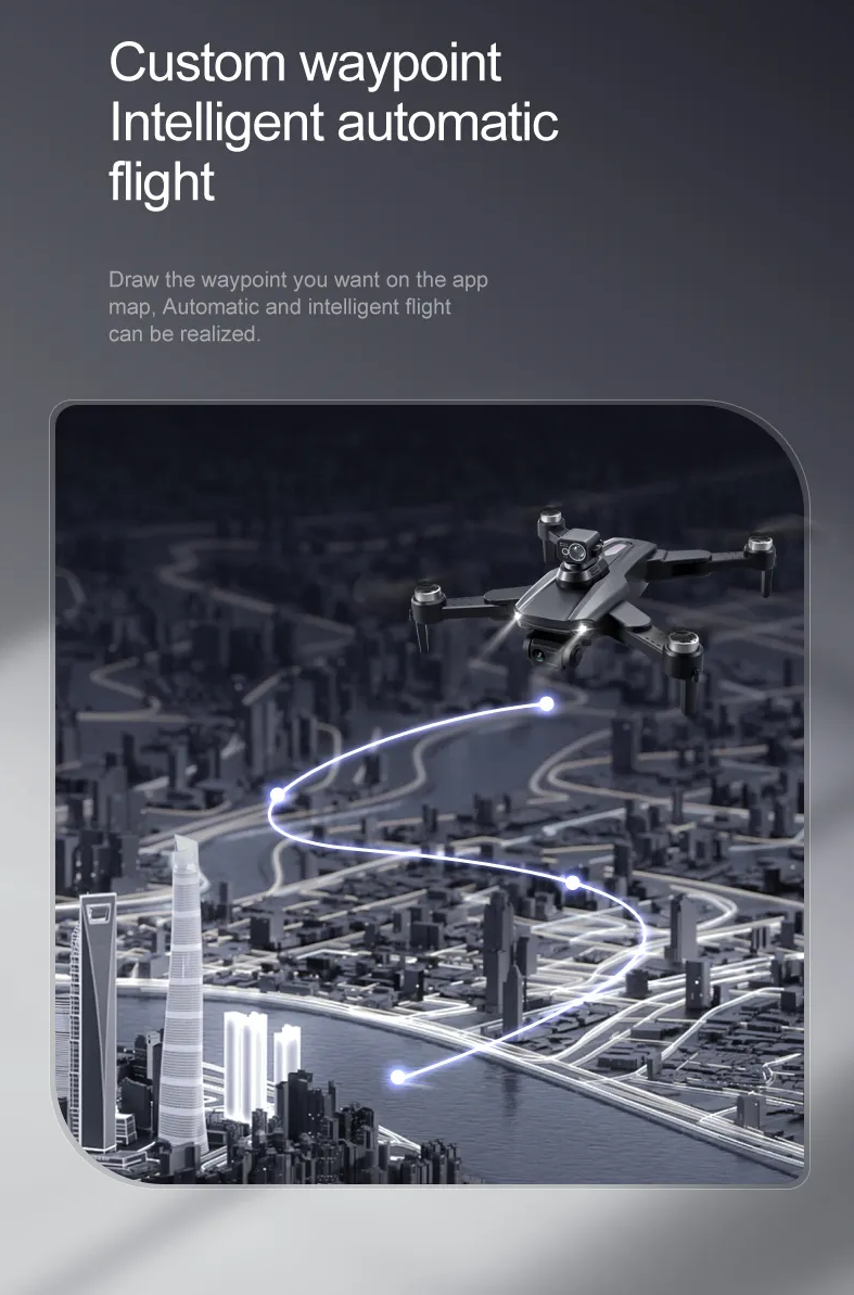 LUXWALLET AeroTech Ultra - 5Ghz WiFI GPS Drone – Laser Obstacle Avoidance - 1200M Afstand - RTH Functie - 15-30KM/h – Drone Met Mobiele App - 2 Accu + Opbergcase - Afbeelding 10