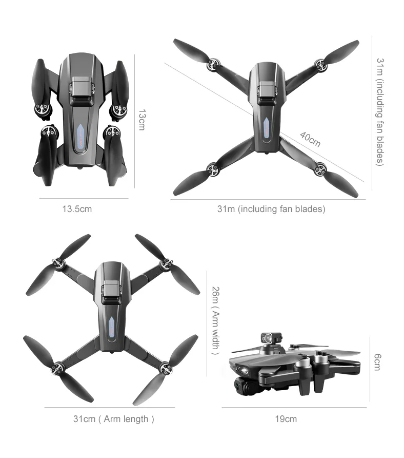 LUXWALLET AeroTech Ultra - 5Ghz WiFI GPS Drone – Laser Obstacle Avoidance - 1200M Afstand - RTH Functie - 15-30KM/h – Drone Met Mobiele App - 2 Accu + Opbergcase - Afbeelding 17