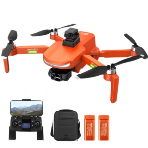 LUXWALLET OMEGA X DODGE - 45 km/h - GPS Drone - Obstakel Ontwijking Sensor - FPV WiFi 5Ghz - Micro SD - 2x Camera - 3-As Gimbal- Oranje