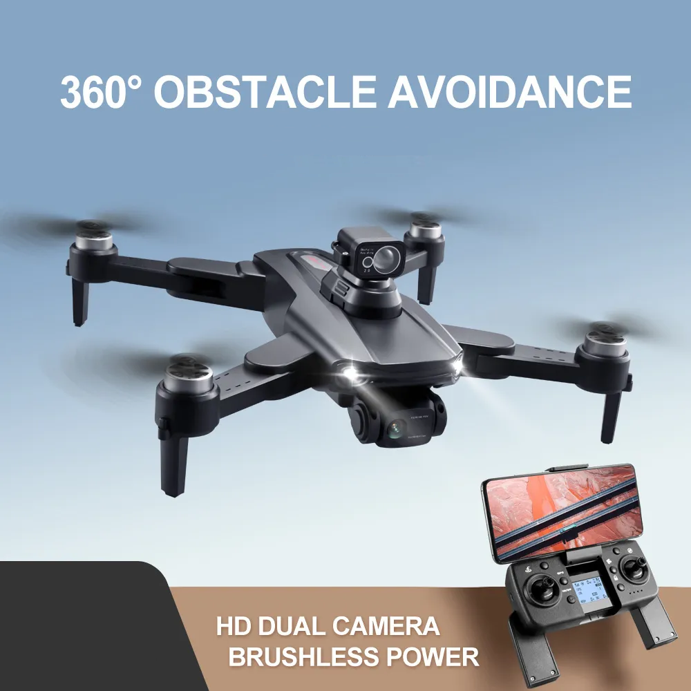 LUXWALLET AeroTech Ultra - 5Ghz WiFI GPS Drone – Laser Obstacle Avoidance - 1200M Afstand - RTH Functie - 15-30KM/h – Drone Met Mobiele App - 2 Accu + Opbergcase - Afbeelding 11