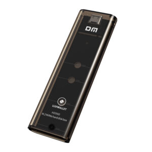 LUXWALLET TurboDriveBox - Solid State Harde Schijf Behuizing - Type-C 3.2 - M.2 SSD NVMe - 10Gbps - Ondersteunende harde schijf 2230/2242/2260/2280