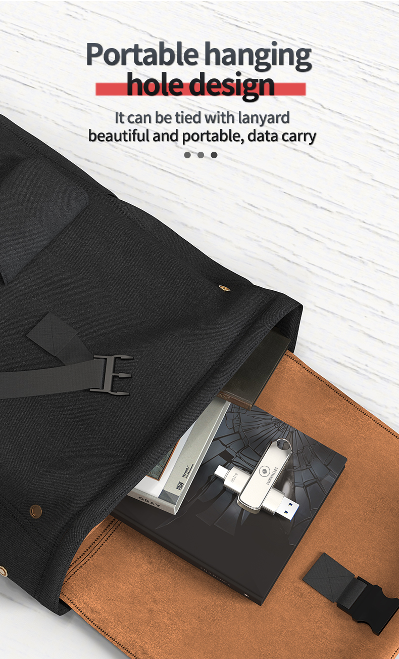 LUXWALLET SwiftSync – USB 3.2 Naar USB-C 3.1 Flashdrive - 90° Rotatie – Ingebouwde Beveiliging – USB Stick – OTG – 512GB – Zilver - Afbeelding 14