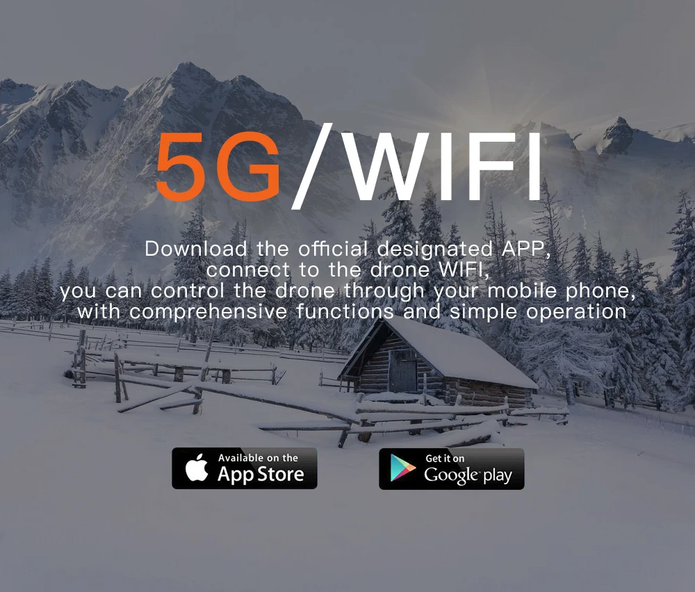 LUXWALLET SkyVortex - 5 Ghz WiFi GPS Drone - 2 Axis Gimbal Drone – Return To Home – 50x Zoom – 1000M Afstand - Smart Follow & Bedienen met Handgebaren - Oranje - Afbeelding 15