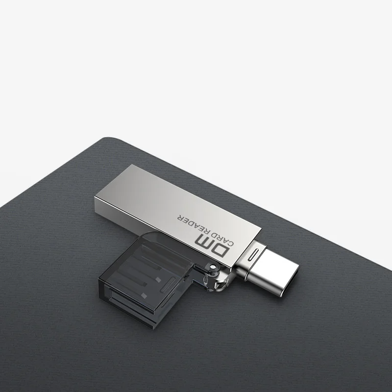 LUXWALLET C-Transit - USB-C Naar USB 2.0 Kaartlezer - Compatibel Met Micro SD Kaart - Plug-and-Play - Compact en Draagbaar – Zilver - Afbeelding 5