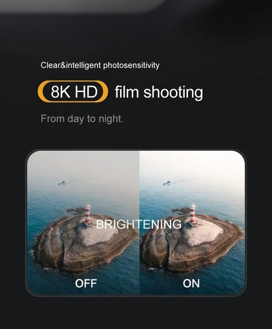LUXWALLET Skyline4 Drone – 4K Camera – 3-Assige Gimbal – 360° Laser Obstakel Detectie – GPS Return-to-Home – 56 Min Vluchtduur – 8KM Bereik - Afbeelding 5