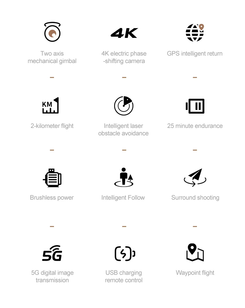 LUXWALLET SkyBlitz – 5G GPS Drone – Laser Obstacle Avoidance – Return To Home – Volg Mij Modus – Gebaren Foto – Multi Vluchtmodus – 50x Zoom - Zwart - Afbeelding 26