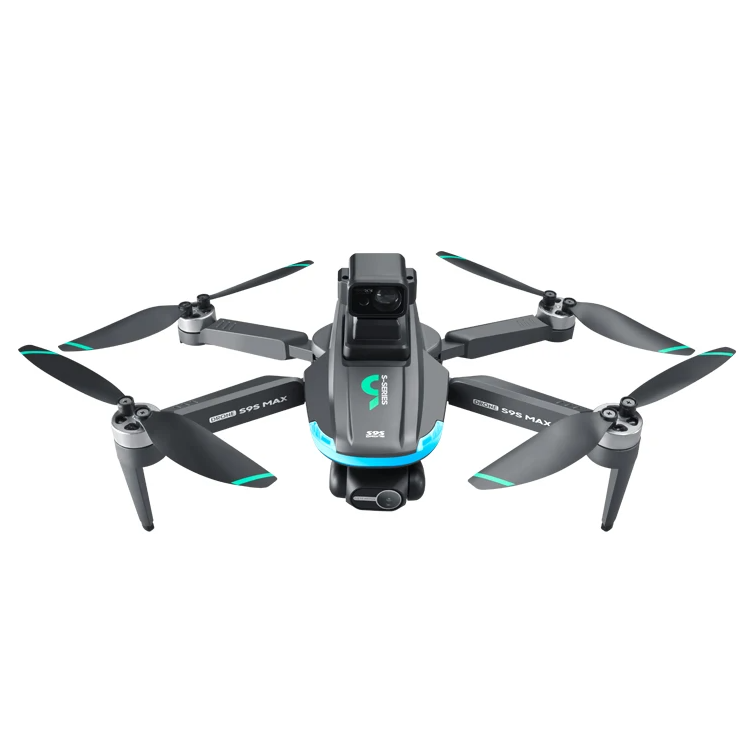 LUXWALLET SkyBlitz – 5G GPS Drone – Laser Obstacle Avoidance – Return To Home – Volg Mij Modus – Gebaren Foto – Multi Vluchtmodus – 50x Zoom - Zwart