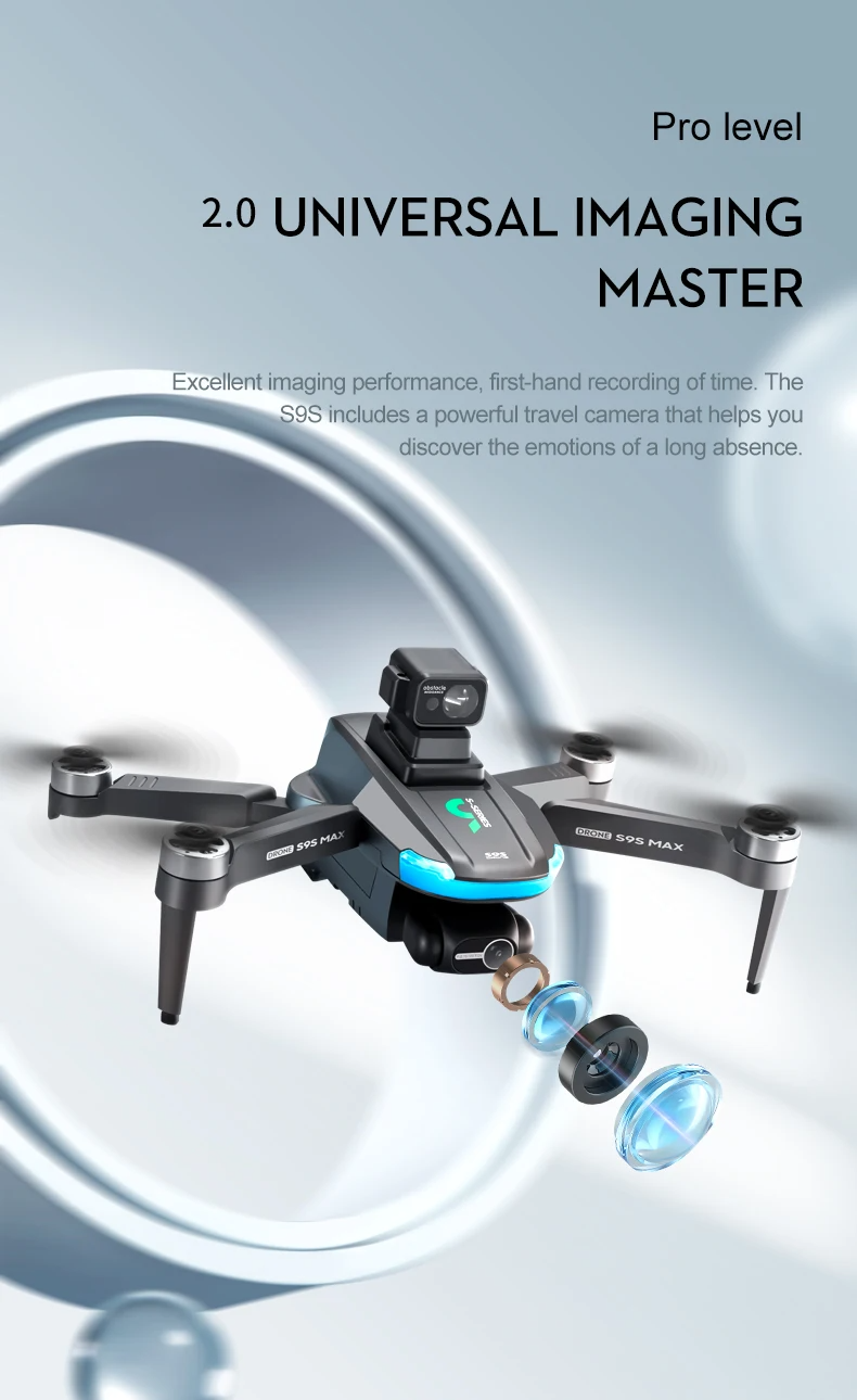 LUXWALLET SkyBlitz – 5G GPS Drone – Laser Obstacle Avoidance – Return To Home – Volg Mij Modus – Gebaren Foto – Multi Vluchtmodus – 50x Zoom - Zwart - Afbeelding 19