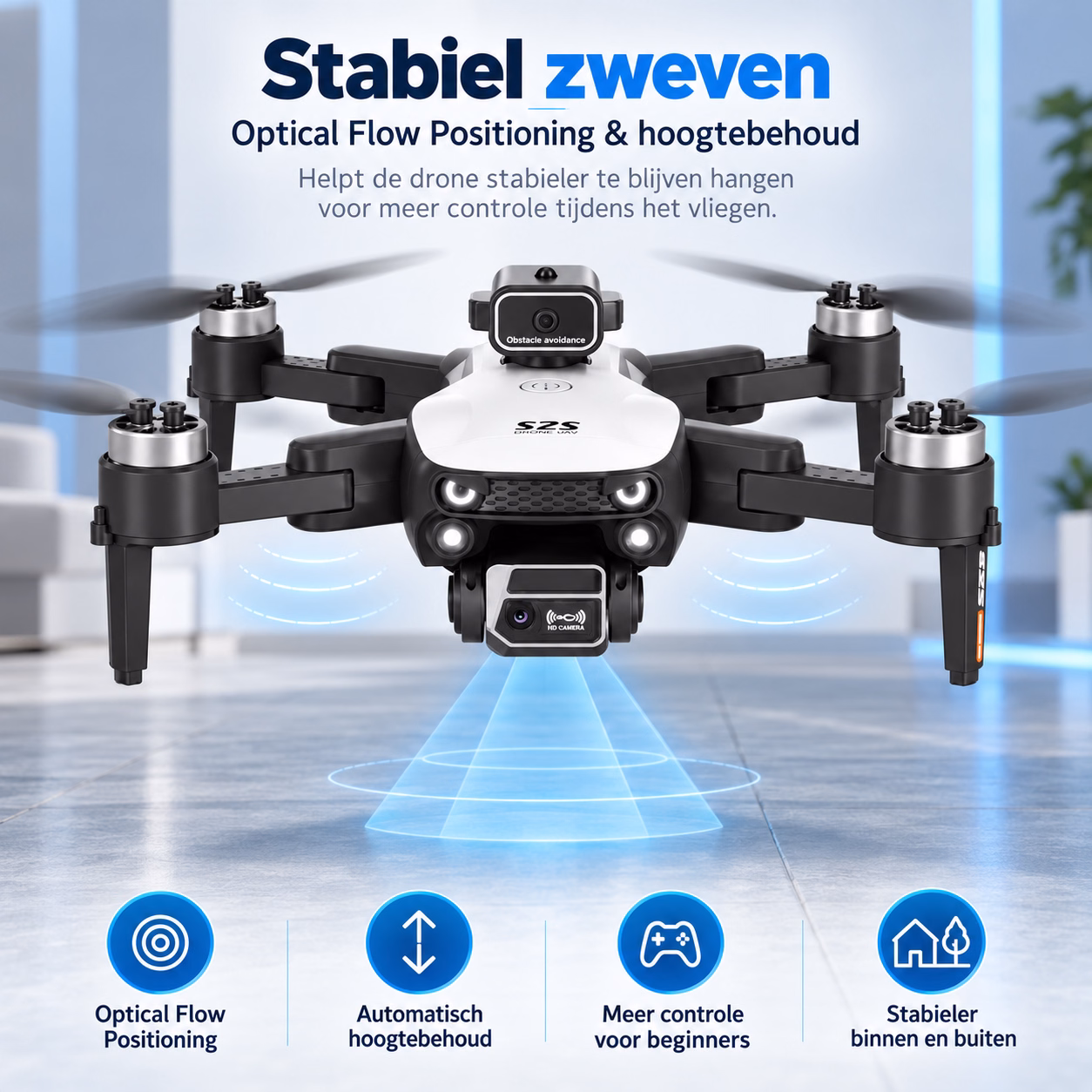 LUXWALLET Libra Spectra2 Drone met Camera – C0 174g – 360° Obstakeldetectie – 25 Min Vliegtijd – Smart Follow – Wit - Afbeelding 10
