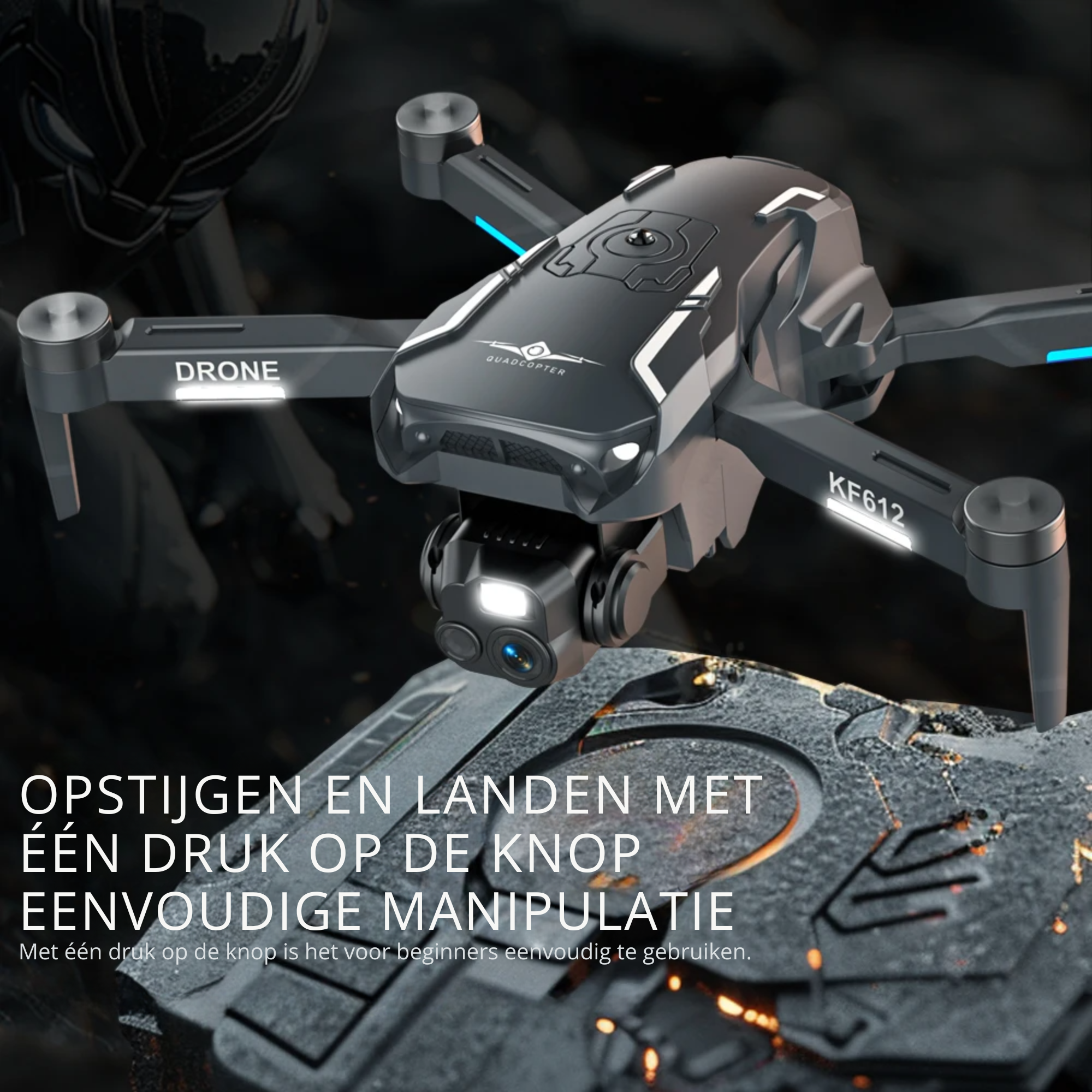 LUXWALLET Libra Spectra – Drone Met Laser Obstakel Ontwijking - Dual-camera Systeem – Optische Vlieg Positionering – Stijgen En Landen Met Een Knop – Headless Modus - Afbeelding 13