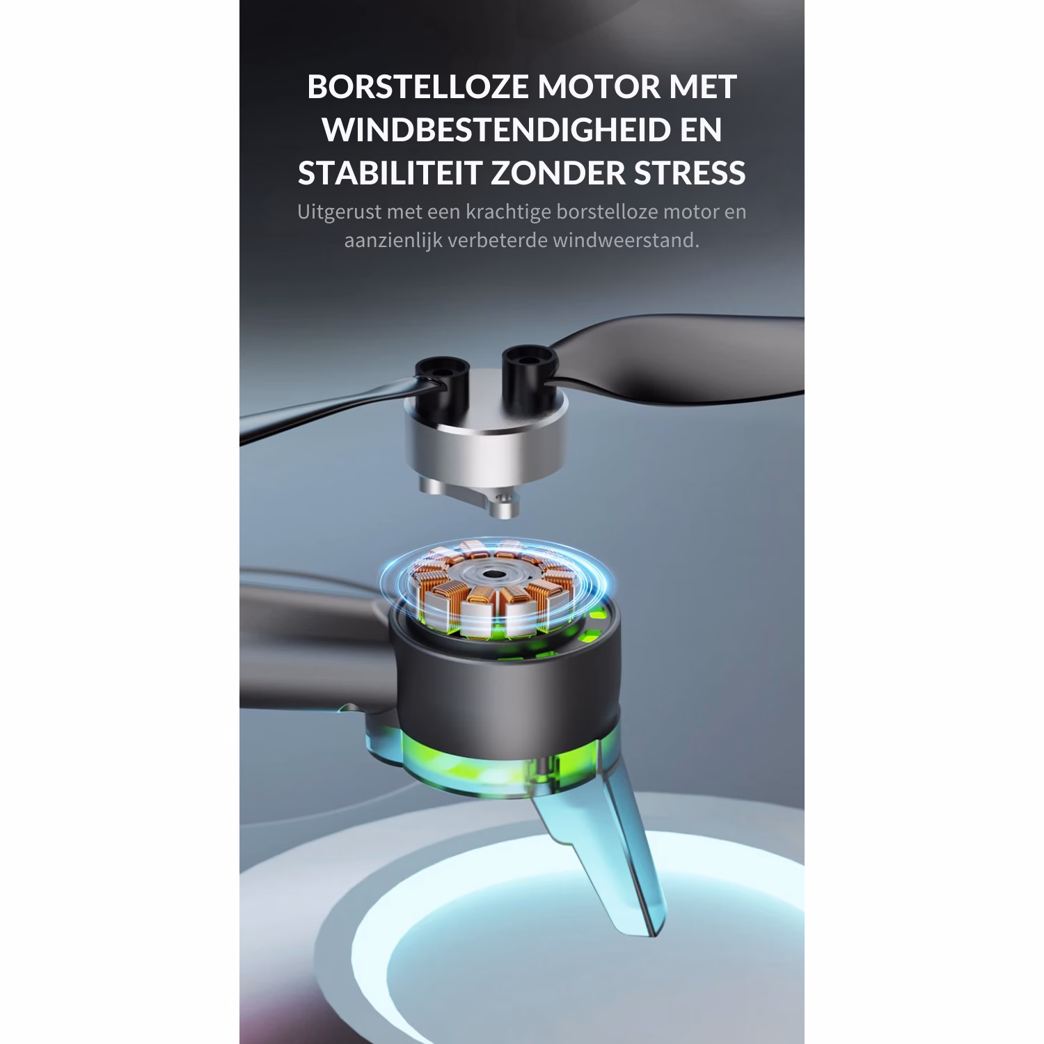 LUXWALLET SG-ProX V2 - Camera Drone Beginner / Kids – 480P Dual-Camera - Opstijgen en Landen Met Eén Knop - Routeplanning Via De App - Borstelloze Motoren – Mobiele App – Micro SD Kaart - Zwart - Afbeelding 12