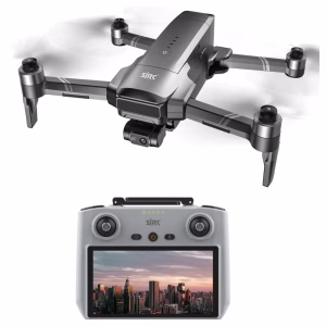 LUXWALLET Skyline Ultra Instinct V2 4K Drone – 3-Assige Gimbal – 40min Vliegtijd – 6km Range – GPS + GLONASS – Mobiele App - Smart Controller met Display – Nachtlicht – Opvouwbaar – Professionele Camera Drone