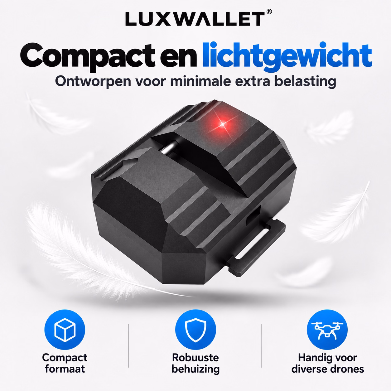 LUXWALLET DropCast X1 – Universeel Drone Airdrop Systeem – 2.4G Afstandsbediening – USB Oplaadbaar – Diverse Drones - Afbeelding 4